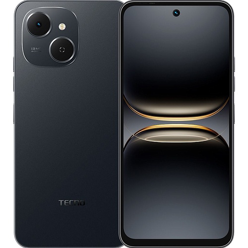 Смартфон Tecno Spark 40C KM4k 4/128GB Ink Black (4894947092459) - придбати в Дніпрі, Україні: ціна, характеристики | інтернет-магазин TOUCH