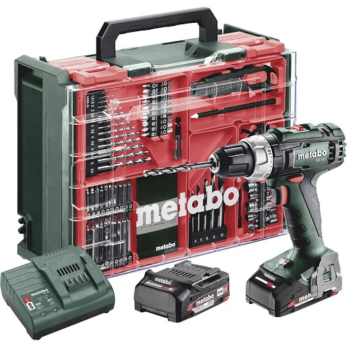 Дрель-шуруповерт Metabo BS 18 Mobile Workshop (602207710) Дрель-шуруповерт Metabo BS 18 Mobile Workshop (602207710)