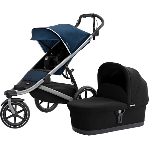 Детская коляска Thule Urban Glide 2 Aluminum/MajolicaBlue (10101961)