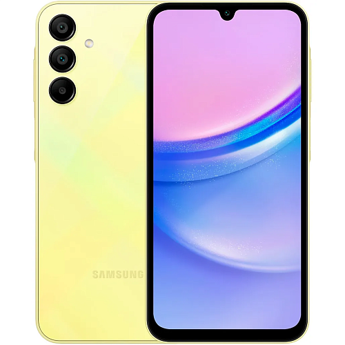 Смартфон Samsung Galaxy A15 6/128GB Yellow (SM-A155FZYG) Смартфон Samsung Galaxy A15 6/128GB Yellow (SM-A155FZYG)