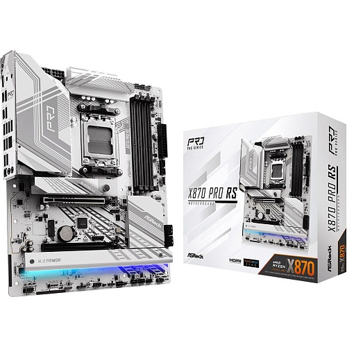 Материнська плата ASRock X870 Pro RS - придбати в Дніпрі, Україні: ціна, характеристики | інтернет-магазин TOUCH