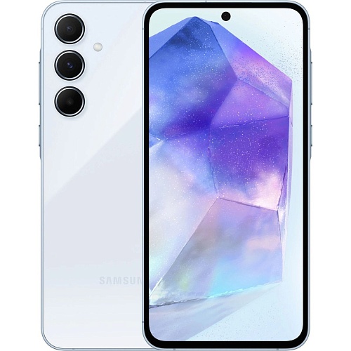 Смартфон Samsung Galaxy A55 12/256GB Ice Blue (SM-A556ELBH)