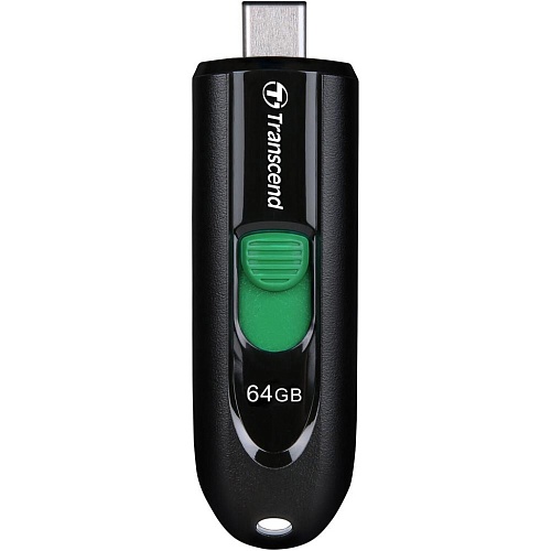 USB флеш-накопитель Transcend JetFlash 790С 64GB USB-C 3.2 Gen 1 Black (TS64GJF790C)