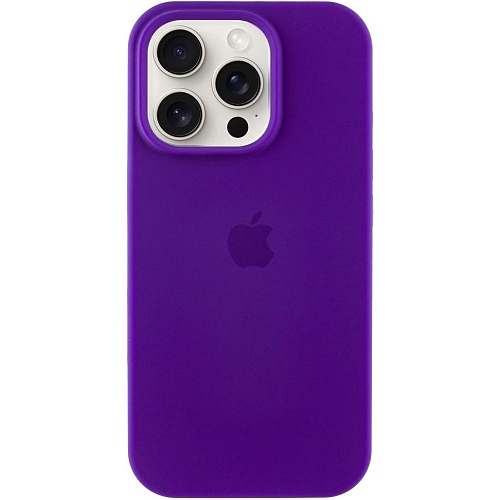 Чехол Silicone Case для Apple iPhone 16 Pro Max Ultra Violet AA