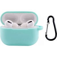 Чехол Silicone Case + Carbine для Apple AirPods Pro 2 Marine Green Чехол Silicone Case + Carbine для Apple AirPods Pro 2 Marine Green