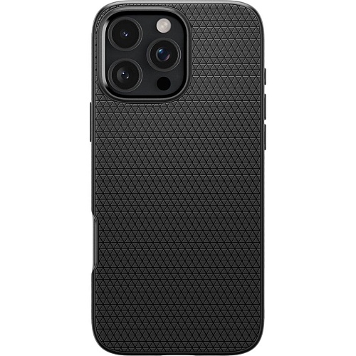 Чохол Spigen Liquid Air для Apple iPhone 16 Pro Max Matte Black (ACS07988) - придбати в Дніпрі, Україні: ціна, характеристики | інтернет-магазин TOUCH
