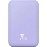 Внешний аккумулятор Baseus Magnetic Mini 20W 20000 mAh Purple (PPCX150005)