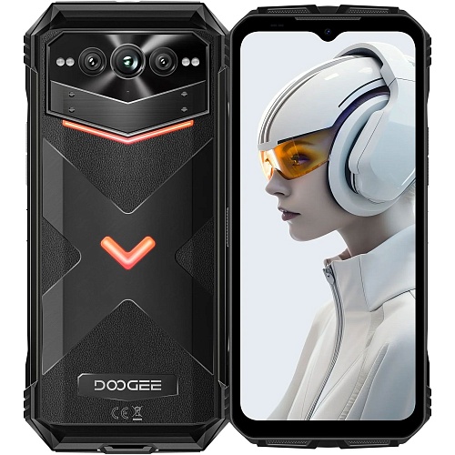 Смартфон Doogee V Max Plus 16/512GB Obsidian Black