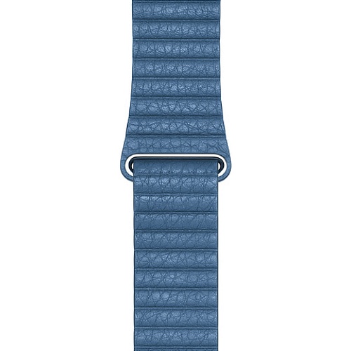 Ремешок Apple Leather Loop для Apple Watch 42/44/45/49mm Cape Cod Blue (MTHA2)