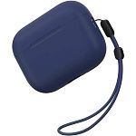 Чохол Blueo Liquid Silicone Case для Apple AirPods Pro 3 Navy Blue