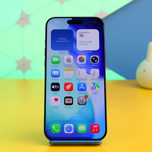 Смартфон Apple iPhone 16 Pro Max 256GB Black Titanium (MYWV3) Б/У