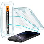 Защитное стекло Spigen EZ Fit Glas.tR для Apple iPhone 16 Pro Crystal Clear (AGL07928) 2-Pack
