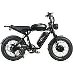 Електровелосипед SAMEBIKE Pilot M20 SR Dual Batteries Black
