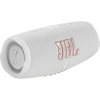 Портативная акустика JBL Charge 5 White (JBLCHARGE5WHT)
