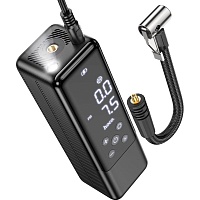 Автомобільний компресор Hoco ZP5 May (795526) - придбати в Дніпрі, Україні: ціна, характеристики | інтернет-магазин TOUCH