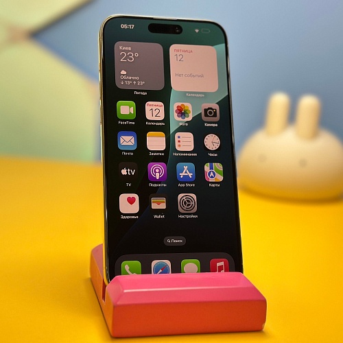 Смартфон Apple iPhone 15 Pro Max 256GB Natural Titanium eSim (2734) Б/У - придбати в Дніпрі, Україні: ціна, характеристики | інтернет-магазин TOUCH