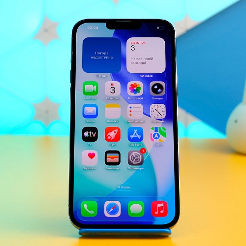 Смартфон Apple iPhone 13 Pro Max 128GB Sierra Blue (MLL93) Б/У - придбати в Дніпрі, Україні: ціна, характеристики | інтернет-магазин TOUCH