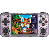 Ретро игровая приставка Anbernic RG35XX H 64GB Transparent Purple