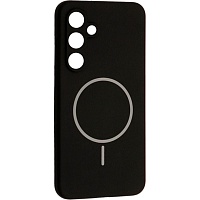 Чехол DK Luxury Silicone Case with MagSafe для Samsung Galaxy S25 Black Чехол DK Luxury Silicone Case with MagSafe для Samsung Galaxy S25 Black