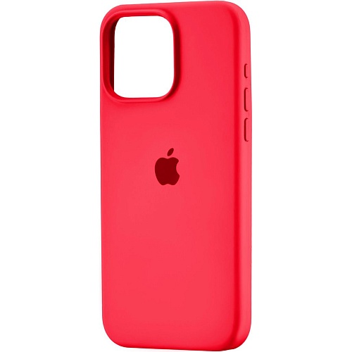 Чехол Silicone Case для Apple iPhone 16 Pro Max Rose Red AA
