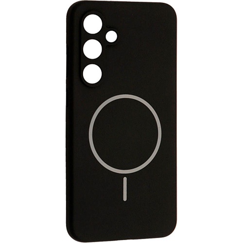 Чехол DK Luxury Silicone Case with MagSafe для Samsung Galaxy S25 Black Чехол DK Luxury Silicone Case with MagSafe для Samsung Galaxy S25 Black