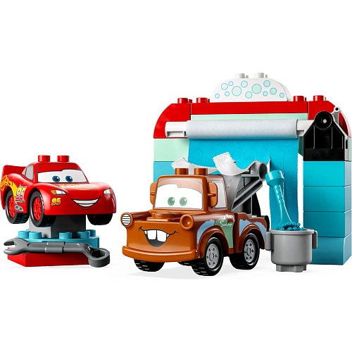 Конструктор LEGO DUPLO Розваги Блискавки МакКвіна та Сирника на автомийці (10996) - придбати в Дніпрі, Україні: ціна, характеристики | інтернет-магазин TOUCH