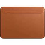 Чохол-кишеня WiWU MacBook New 13'' Velcro Skin Pro III Leather Case Brown