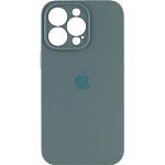 Чехол Silicone Case Camera Protect для Apple iPhone 16 Pro Pine Green AA