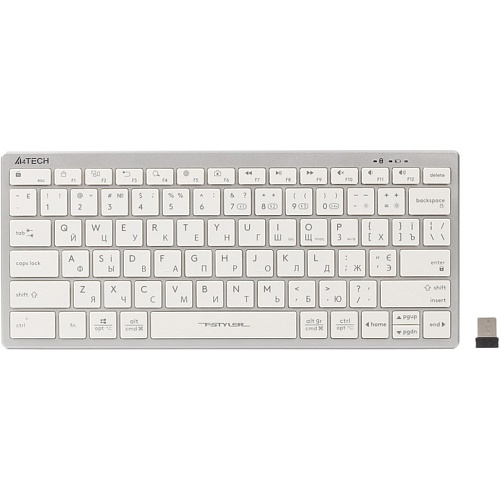 Клавиатура A4Tech Fstyler FBX51C White
