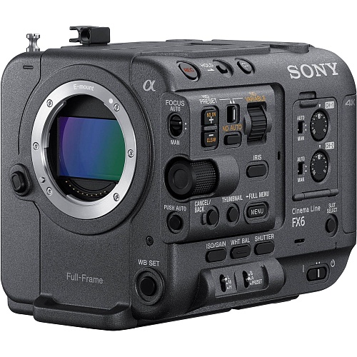 Відеокамера Sony FX6 Body Black (ILMEFX6T.CEE) - придбати в Дніпрі, Україні: ціна, характеристики | інтернет-магазин TOUCH