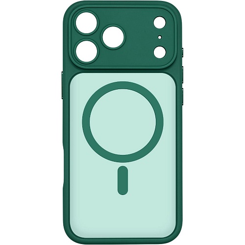 Чехол ArmorStandart Lush MagCase для Apple iPhone 17 Pro Max Dark Green (ARM87500)