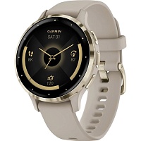 Смарт-годинник Garmin Venu 3S Soft Gold Stainless Steel Bezel with French Gray Case and Silicone Band (010-02785-02/52) - придбати в Дніпрі, Україні: ціна, характеристики | інтернет-магазин TOUCH