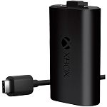 Аккумулятор для геймпада Microsoft Xbox Series X/S Play and Charge Kit + кабель USB-A to USB-C