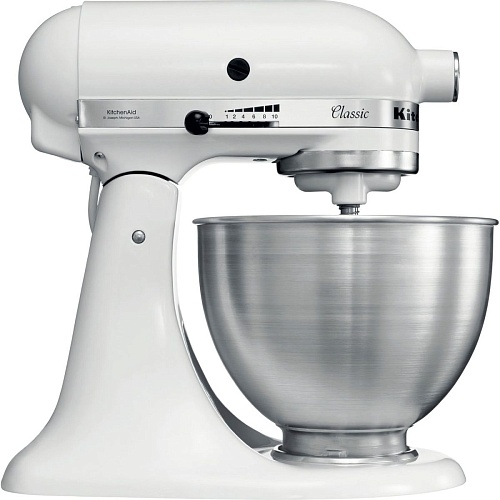 Планетарный миксер KitchenAid Classic 5K45SSEWH White