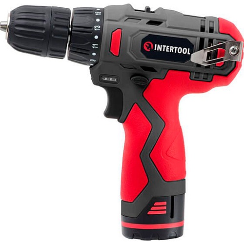 Дрель-шуруповерт Intertool DT-0310 12V 1.5Ah