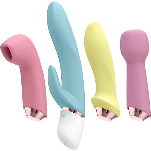 Подарунковий набір секс-іграшок Satisfyer Marvelous Four (SO6733) - придбати в Дніпрі, Україні: ціна, характеристики | інтернет-магазин TOUCH