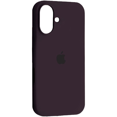 Чехол Silicone Case для Apple iPhone 16 Elderberry AA