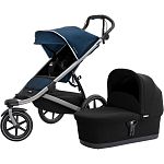 Детская коляска Thule Urban Glide 2 Aluminum/MajolicaBlue (10101961)