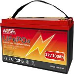 Аккумулятор MOSEWORTH LiFePO4 12V (12.8V/100Ah/1280Wh)