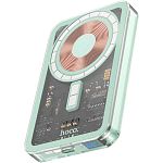 Внешний аккумулятор Hoco Q14 Ice Crystal MagSafe 5000mAh 20W Blue