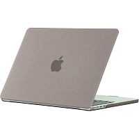 Пластиковая накладка (верх и низ) HardShell Matte Case для Apple MacBook Pro 16.2" M2 A2681 2023 Grey