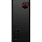 Внешний аккумулятор Baseus Adaman Metal Digital Display 40000 mAh 22.5 Вт Black (PPAD020001)