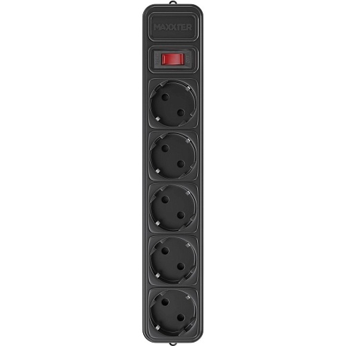 Сетевой фильтр Maxxter SPM5-G-6B