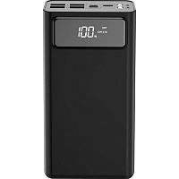 Внешний аккумулятор XO PR123 30000mAh 22.5W Black (00000015191)