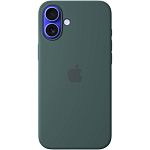 Чехол Apple Silicone Case with MagSafe для iPhone 16 Plus Lake Green (MYYH3ZM/A)