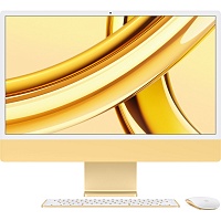 Моноблок Apple iMac 24" M3 10GPU 256GB Yellow (Z19F00015) 2023