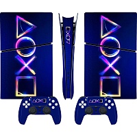 Наклейки для консоли DK Console Skin Sticker для PS5 Slim Digital (0231)
