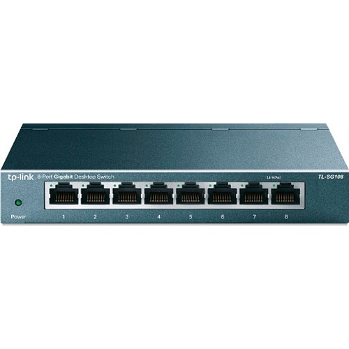 Комутатор TP-Link TL-SG108 - придбати в Дніпрі, Україні: ціна, характеристики | інтернет-магазин TOUCH