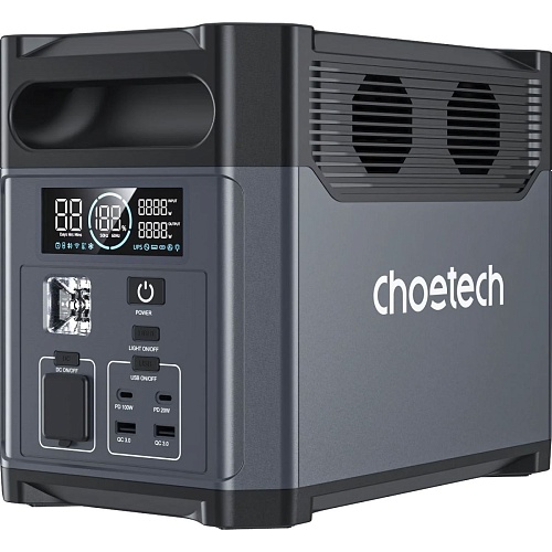 Зарядна станція Choetech BS061 1200W - придбати в Дніпрі, Україні: ціна, характеристики | інтернет-магазин TOUCH