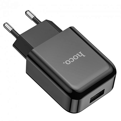 Сетевое зарядное устройство Hoco N2 Vigour 1USB (Black)